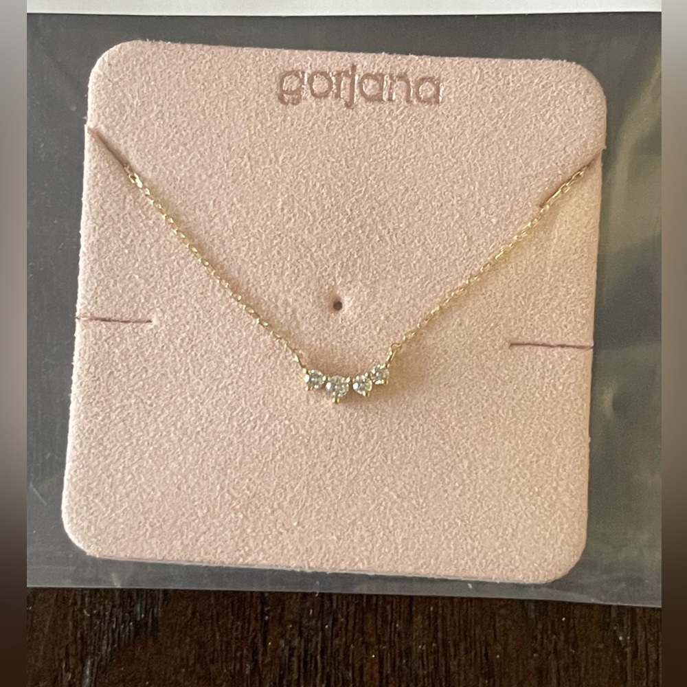 Gorjana Diamond Cluster Necklace